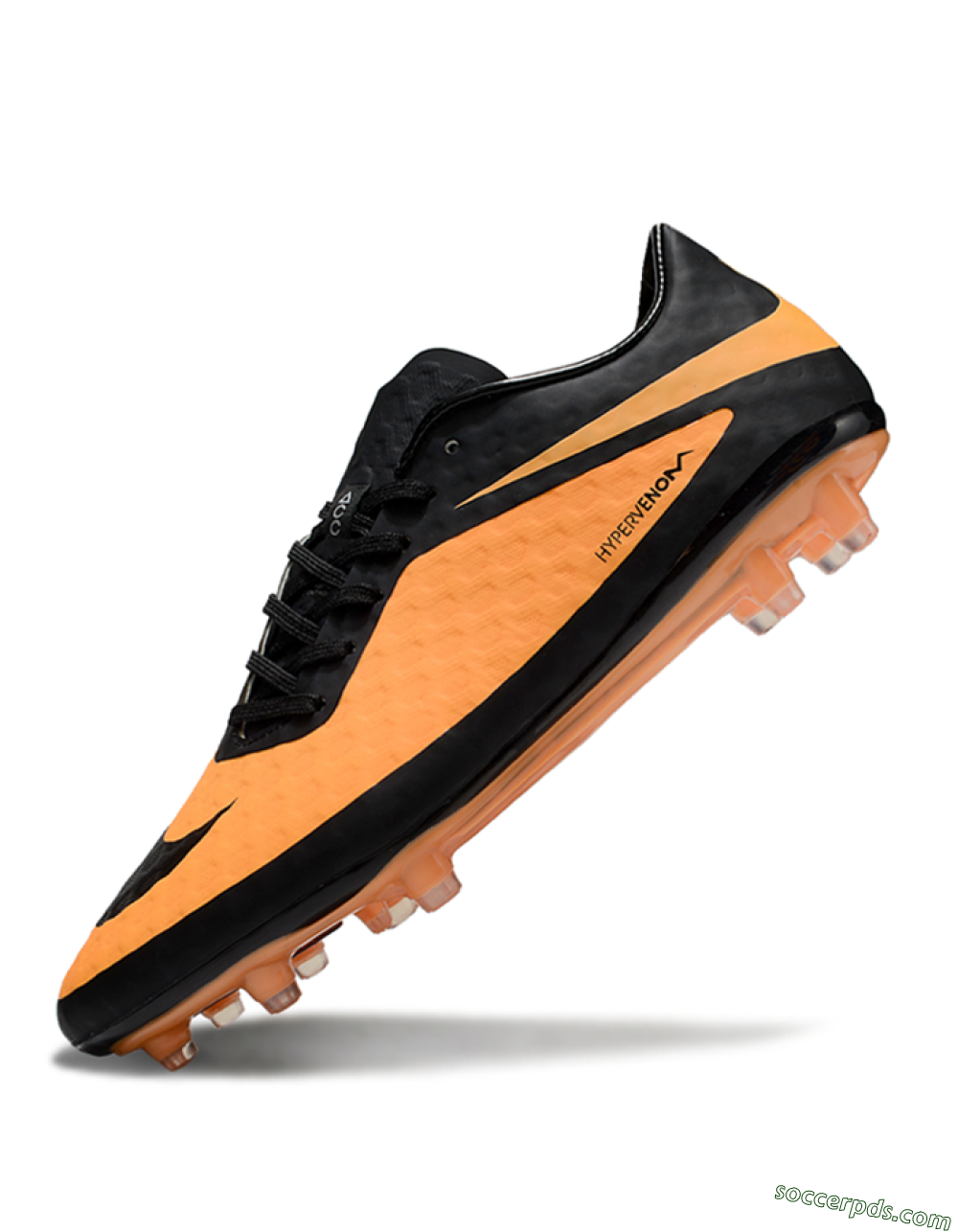 Nike Hypervenom Phantom FG Low-Tops Football Boots - Yellow/Black/White 5
