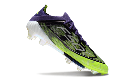 Adidas F50+ Lightstrike Pro FG Low-Tops Football Boots - Purple/Yellow/White