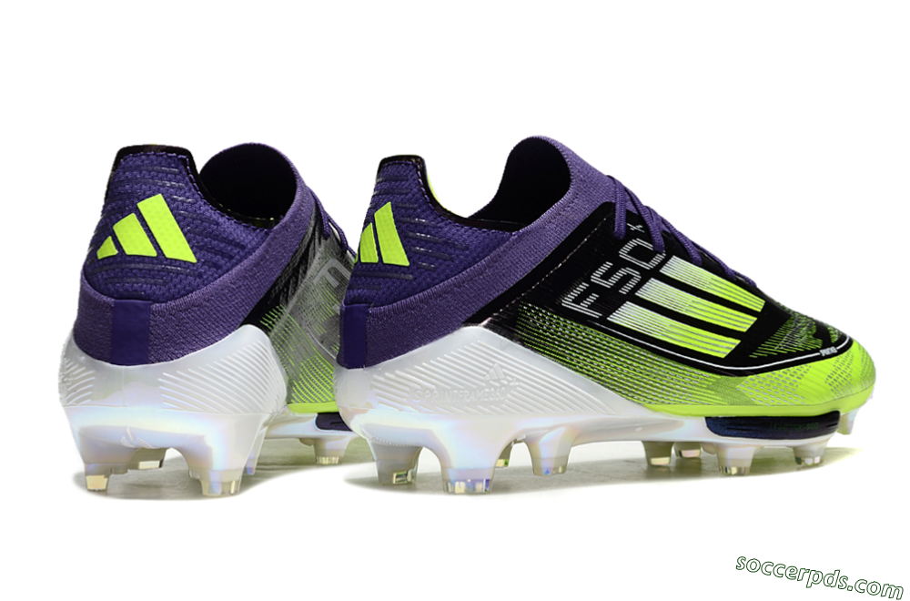 Adidas F50+ Lightstrike Pro FG Low-Tops Football Boots - Purple/Yellow/White 5
