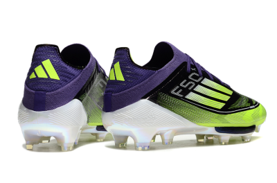 Adidas F50+ Lightstrike Pro FG Low-Tops Football Boots - Purple/Yellow/White