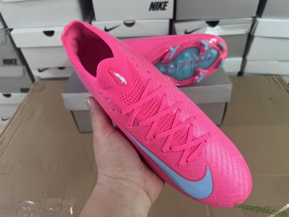 Nike Air Zoom Mercurial Vapor 16 Elite FG Low-Tops Football Boots - Red/Jade