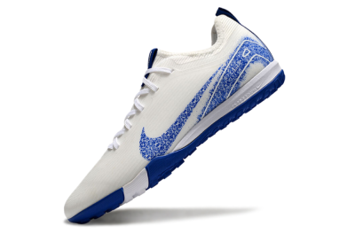 Nike Air Zoom Mercurial Vapor 16 Pro TF Low-Tops Football Shoes - White/Blue