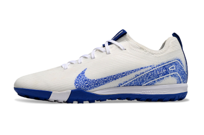 Nike Air Zoom Mercurial Vapor 16 Pro TF Low-Tops Football Shoes - White/Blue