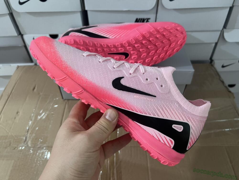 Nike Air Zoom Mercurial Vapor 16 Elite TF Low-Tops Football Shoes - Pink/White