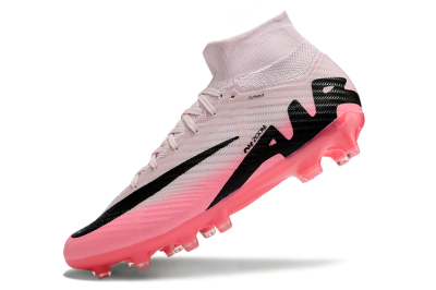 Nike Air Zoom Mercurial Superfly 9 Elite AG High-Tops Football Boots - Pink/Red/Black