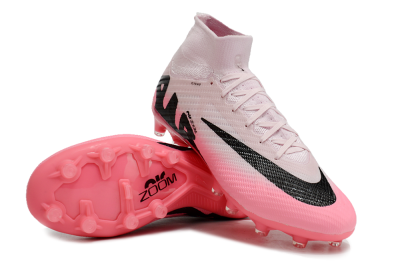 Nike Air Zoom Mercurial Superfly 9 Elite AG High-Tops Football Boots - Pink/Red/Black