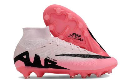 Nike Air Zoom Mercurial Superfly 9 Elite AG High-Tops Football Boots - Pink/Red/Black