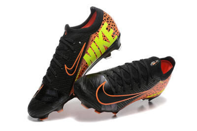Nike Air Zoom Mercurial Vapor 16 Elite FG Low-Tops Football Boots - Black/Orange/Yellow