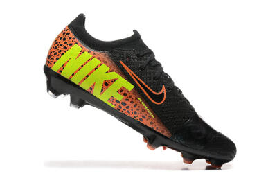 Nike Air Zoom Mercurial Vapor 16 Elite FG Low-Tops Football Boots - Black/Orange/Yellow