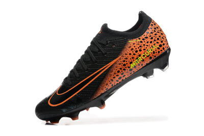 Nike Air Zoom Mercurial Vapor 16 Elite FG Low-Tops Football Boots - Black/Orange/Yellow