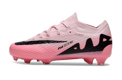 Kids Nike Air Zoom Mercurial Vapor 15 Elite FG Low-Tops Football Boots - Pink/Black