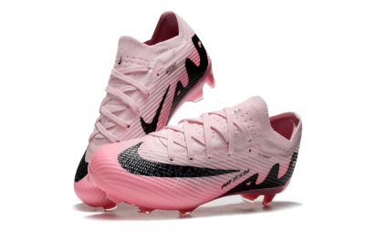 Kids Nike Air Zoom Mercurial Vapor 15 Elite FG Low-Tops Football Boots - Pink/Black
