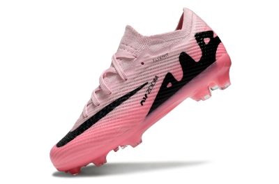 Kids Nike Air Zoom Mercurial Vapor 15 Elite FG Low-Tops Football Boots - Pink/Black