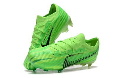 Kids Nike Air Zoom Mercurial Vapor 15 Elite FG Low-Tops Football Boots - Yellow/Black