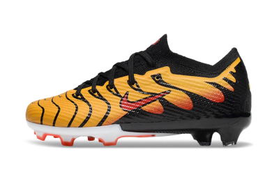 Kids Nike Air Zoom Mercurial Vapor 15 Elite FG Low-Tops Football Boots - Yellow/Black/Red