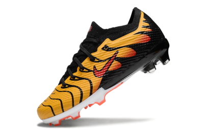 Kids Nike Air Zoom Mercurial Vapor 15 Elite FG Low-Tops Football Boots - Yellow/Black/Red