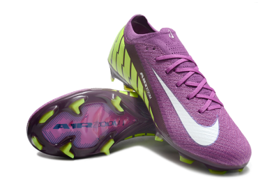 Nike Air Zoom Mercurial Vapor 16 Elite FG Low-Tops Football Boots - Purple/White/Yellow/Brown