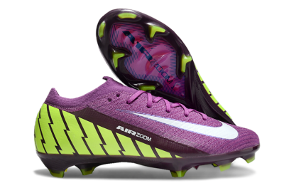 Nike Air Zoom Mercurial Vapor 16 Elite FG Low-Tops Football Boots - Purple/White/Yellow/Brown