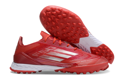 Adidas F50 Pro TF Low-Tops Football Shoes - Red/Silver/White