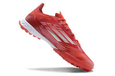 Adidas F50 Pro TF Low-Tops Football Shoes - Red/Silver/White