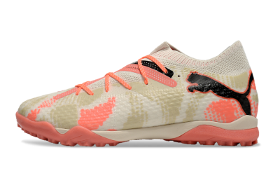 Puma Future Ultimate TF Low-Tops Football Shoes - Beige/Red/Black