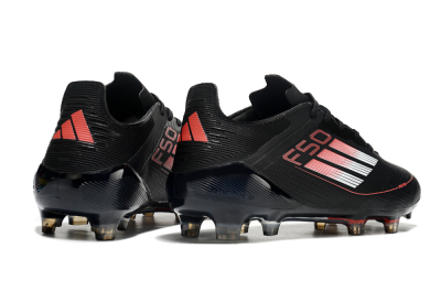 Adidas F50 Eltie FG Low-Tops Football Boots - Black/White/Red