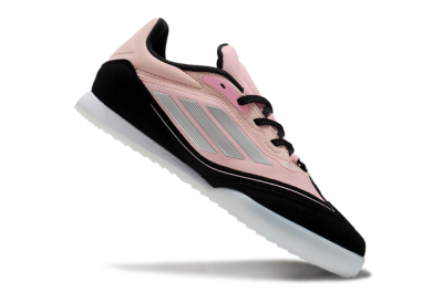 Messi Adizero F50 Freestyle IC Low-Tops Football Shoes - Pink/Silver/Black