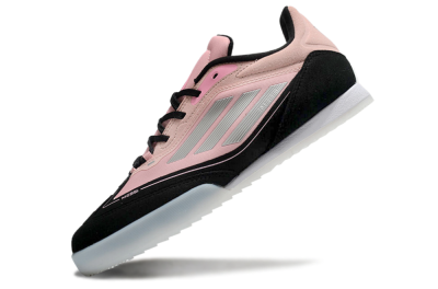 Messi Adizero F50 Freestyle IC Low-Tops Football Shoes - Pink/Silver/Black