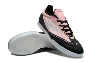 Messi Adizero F50 Freestyle IC Low-Tops Football Shoes - Pink/Silver/Black