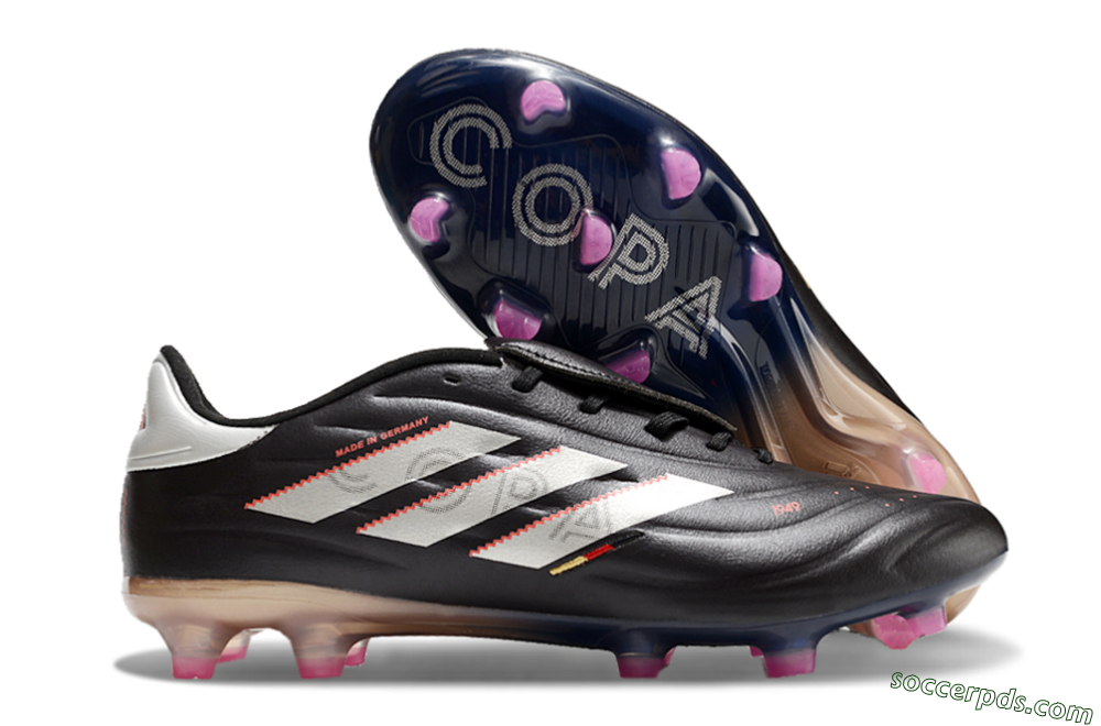 Adidas Copa Pure 2 FG Low-Tops Football Boots - Black/White/Blue 1