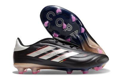 Adidas Copa Pure 2 FG Low-Tops Football Boots - Black/White/Blue