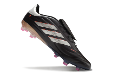 Adidas Copa Pure 2 FG Low-Tops Football Boots - Black/White/Blue