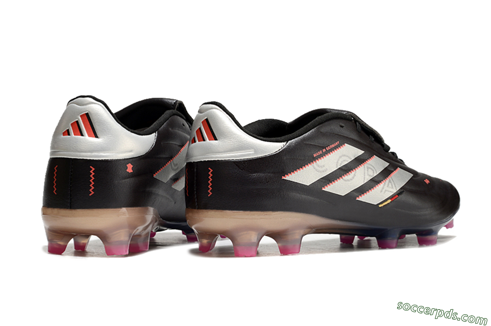 Adidas Copa Pure 2 FG Low-Tops Football Boots - Black/White/Blue 6