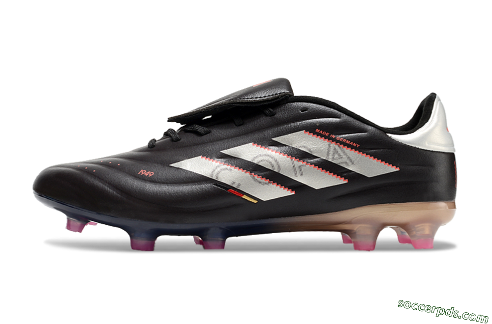 Adidas Copa Pure 2 FG Low-Tops Football Boots - Black/White/Blue 2