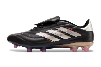 Adidas Copa Pure 2 FG Low-Tops Football Boots - Black/White/Blue