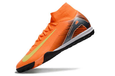 Nike Air Zoom Mercurial Superfly 10 Elite TF High-Tops Football Shoes - Red/Yellow/Black