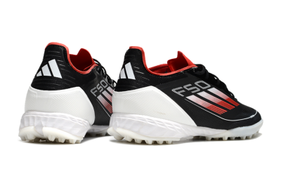 Adidas F50 Pro TF Low-Tops Football Shoes - Black/Red/White