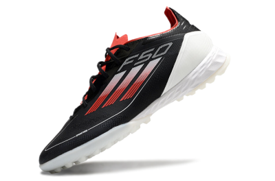 Adidas F50 Pro TF Low-Tops Football Shoes - Black/Red/White