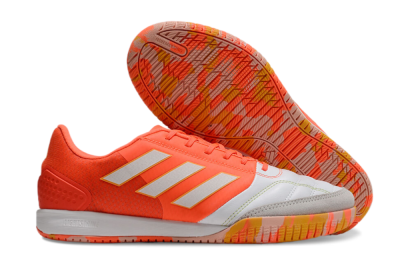 Adidas Top Sala Competition IC Low-Tops Football Shoes - White/Red/Yellow