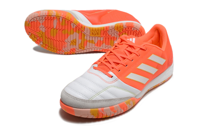 Adidas Top Sala Competition IC Low-Tops Football Shoes - White/Red/Yellow