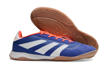 Adidas Predator 24 Elite IC Low-Tops Football Shoes - Blue/White/Brown