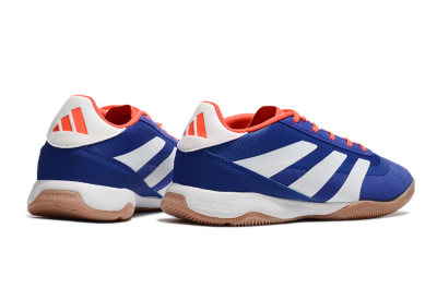 Adidas Predator 24 Elite IC Low-Tops Football Shoes - Blue/White/Brown