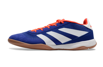Adidas Predator 24 Elite IC Low-Tops Football Shoes - Blue/White/Brown