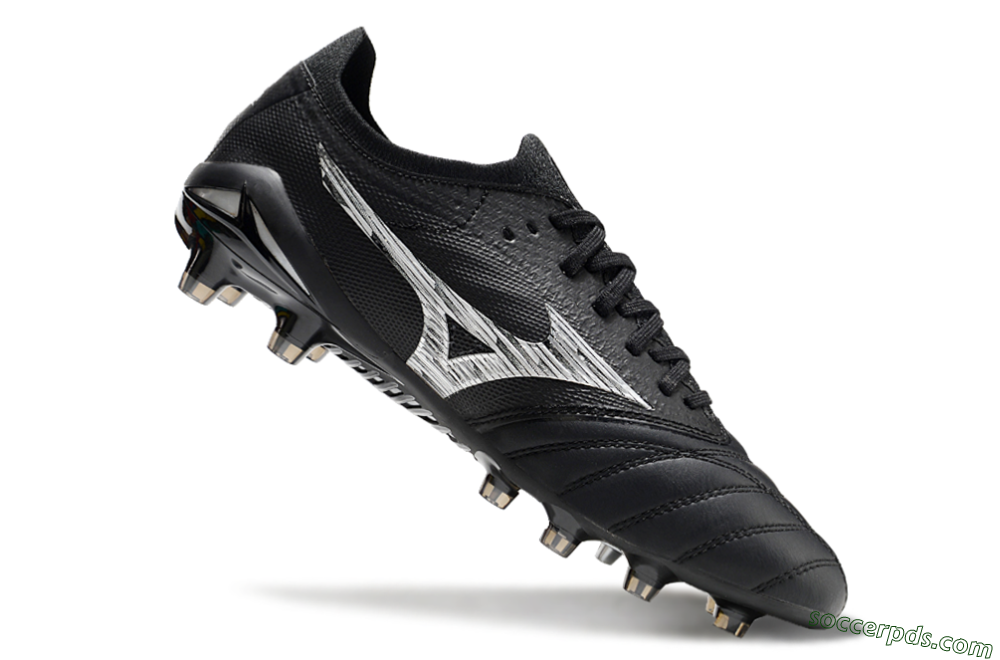Mizuno Morelia Neo 4 FG Low-Tops Football Boots - Black/White 4