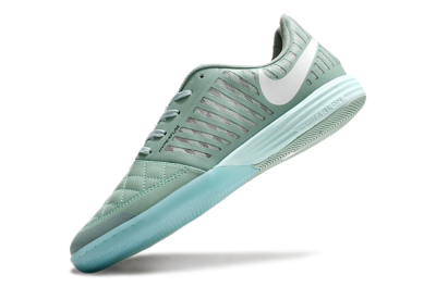 Nike Lunar Gato 2 IC Low-Tops Football Shoes - Jade/White