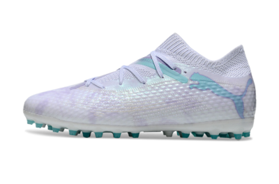 Puma Future Ultimate MG Low-Tops Football Boots - Beige/Jade/Purple