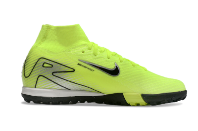 Nike Air Zoom Mercurial Superfly 10 Elite TF High-Tops Football Shoes - Yellow/Black/Silver
