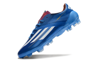 Adidas F50 Adizero Elite FG Low-Tops Football Boots - Blue/White/Red