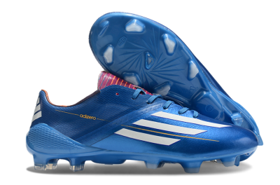 Adidas F50 Adizero Elite FG Low-Tops Football Boots - Blue/White/Red