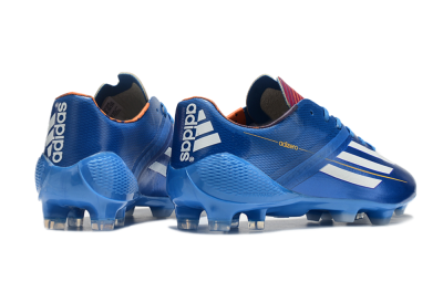 Adidas F50 Adizero Elite FG Low-Tops Football Boots - Blue/White/Red
